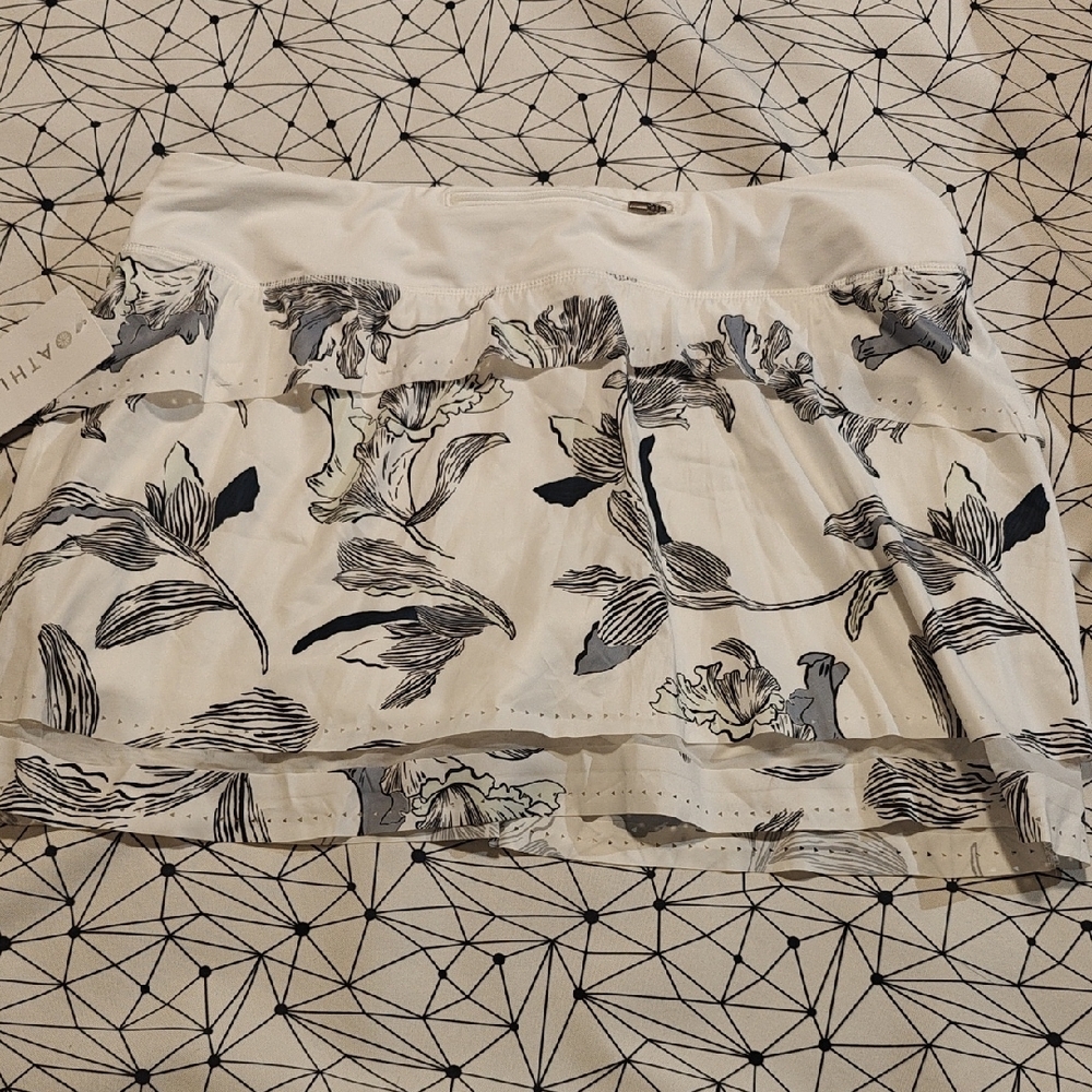 Floral Print Women's Skort - Picture 8 of 10